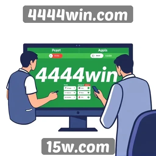 Experiência do usuário em 4444win.com